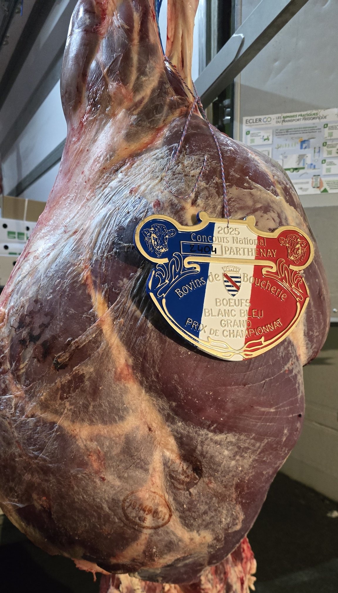 Pièce de bœuf prime de haute qualité sélectionnée par Boucherie Dounia à Parthenay