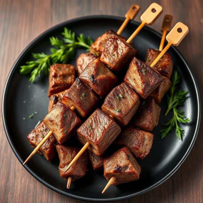 Brochettes festives traiteur à Châteaudun — Boucherie Dounia
