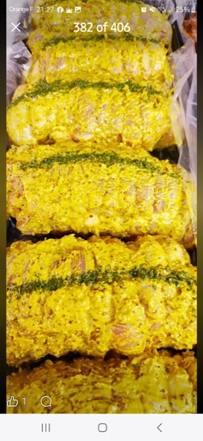 Cuisse de poulet farcie moutarde à l'ancienne à Châteaudun — Boucherie Dounia