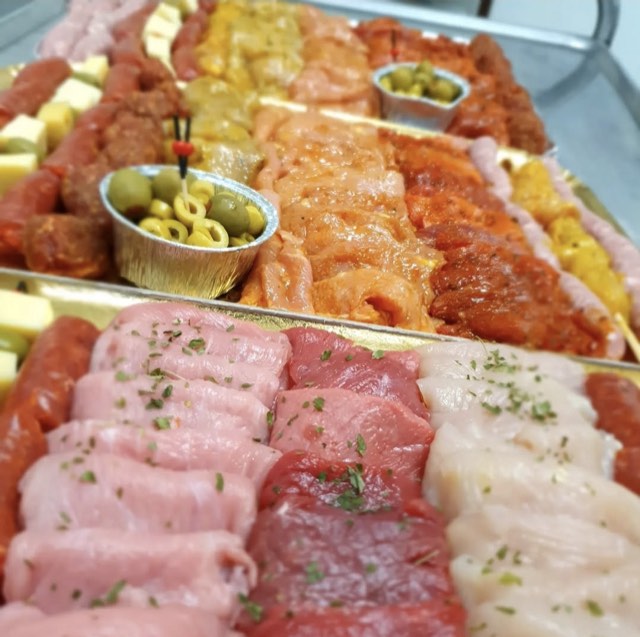 Plateau pierrade plancha à Châteaudun — Boucherie Dounia