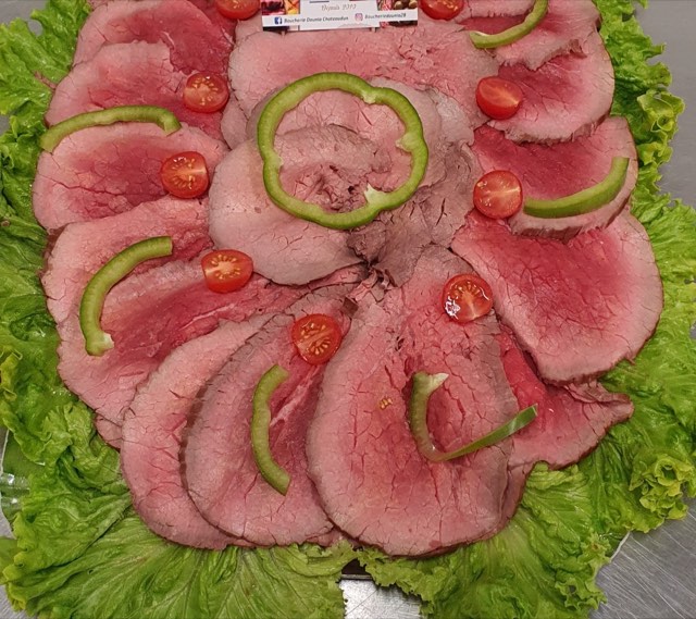 Plateau rosbeef à Châteaudun — Boucherie Dounia